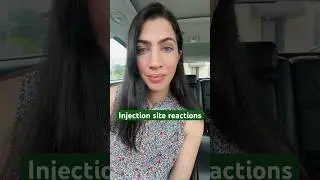 Injection site reactions on a GLP-1 medication