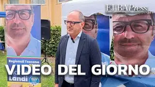 Landi lancia anche all'Elba la sua candidatura alle regionali
