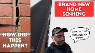 Why Is This New Home SINKING&hellip;