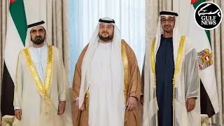 UAE President and Vice President attend swearing-in ceremony of new Minister of Investment