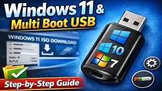 How to Create Windows 11 Bootable USB & Multi-Boot Pen Drive (Easy Method)