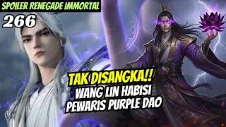 UNEXPECTED! WANG LIN DESTROYS PURPLE DAO'S HEIR | renegade Immortal 266 SPOILER