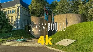 Luxembourg country 4k | L&euml;tzebuerg| August 2023 | virtual tour of vibrant country