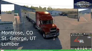 American Truck Simulator - Montrose, CO - St. George, UT