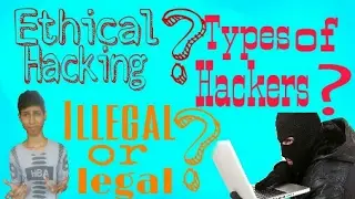 What is hacking ? Ethical Hacking ? Illegal or legal ? Type of hacking ? in hindi