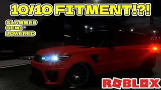 I built the NEW 0.5% RANGE ROVER and it looks REALLY CLEAN | ROBLOX Fix it up!