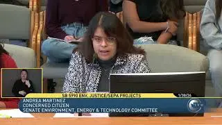 CURB Pollution Campaign: Young Women Empowered Alum Testifies in Support of Senate Bill 5990