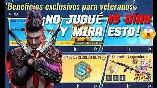 ❗️¡AL FIN! TENGO EL PASE VETERANO! Todas las recompensas por volver 🔥😱