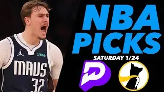 (16-9 NBA RUN!!!) NBA PRIZEPICKS BEST PICKS SATURDAY 1/24 ✅✅| 2 FREE PLAYER PROPS FOR NBA GAMES 1/24