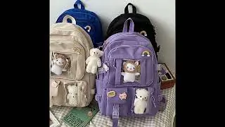 Large-capacity High School Student Backpack Ins Japanese Junior High School Student School Bag