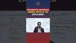 Article 143 Explained | Drishti IAS English | #shorts #PresidentialReference #sc #article