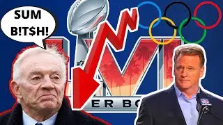 Olympics TV Ratings FAILURE Reaches NFL! NBC to OFFER FREE Ads during SUPER BOWL to SPONSORS!
