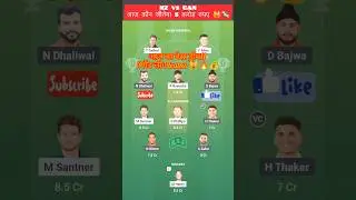 NZ VS CAN T20 Dream11 Prediction | NZ VS CAN Dream11 Team Of Today Match | NZ VS CAN dream11#shorts