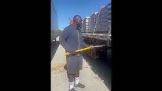 Loads tarping on flatbeds #Trucking