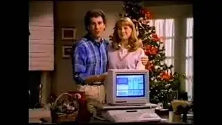 1986 Radio Shack Christmas Tandy computer commercial (Jerry Houser)