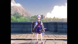 Ayaka's Idle animations | Genshin Impact 1.7 leak