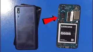 How To Open Samsung Galaxy J2 Core   A260 Disassembly   Back Panal - Battery Replace