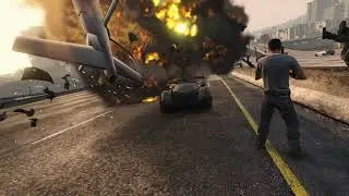 GTA 5 CINEMATIC CRASH