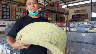 Spon rebondied fiber foam. Kasur berlapis lapis, untuk kamu yang diatas 90 kg ini aman anti ambles