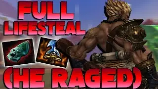 FULL LIFESTEAL WUKONG MADE THIS GUY RAGE! TOO OP I GUESS! - Masters Ranked Duel - SMITE