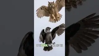 Owl vs Crow Fight &ndash; Who Wins?