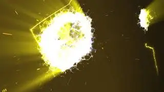 Fiery Energy Particles Logo Reveal Intro - After Effects Template Videohive