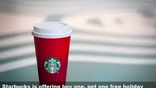 Starbucks buy one, get one free deal