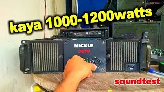 Power Amplifier Test and Review - Mickle Ca18 Power Amplifier