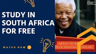 How to apply for Mandela Rhodes Scholarship