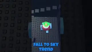 I Did the Roblox Falling to the SKY Trend! #shorts #roblox #game