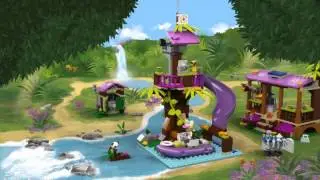 LEGO Friends - Z&aacute;kladna z&aacute;chran&aacute;řů v džungli