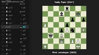 Defense-Ouest-Indienne: Rinat Jumabayev (2620) vs Vasily Papin (2441)