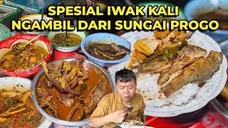 Menu Utama Iwak Kali dan Belut Sawah! Semua Lauk di Sini Hasil Dari Tangkapan Sendiri!