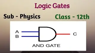 Logic Gates class - 12 sub - physics cgboard @AlphaTutorial by arvind sir