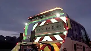 Inspace Media Illuminated safety chevrons fitted and in operation.