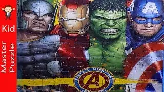 The Avengers - Thor, Iron Man, Hulk, & Captain America | Ravensburger Puzzle