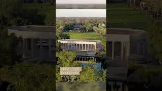 Amazing Golden Hour views of the Peristyle in City Park