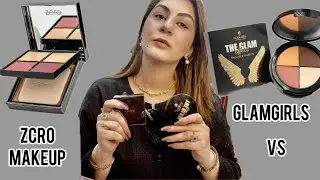 ZERO MAKEUP BY NABILA vs GLAM GIRLS BY MEHWISH NIGHT GLAM PALLETES comparison video which is better✨