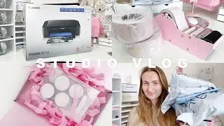 Studio Vlog 47 // Новый принтер, распаковка и настройка, а также детские вещи