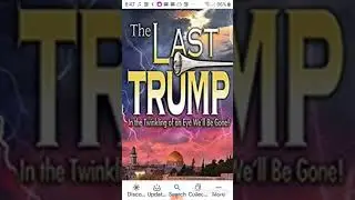 The Last Trump Will Be At The End Of The Apocalypse/Tribulation