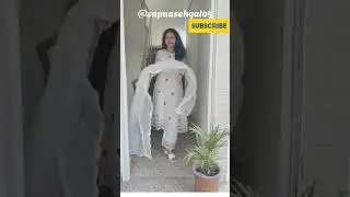 Meesho viral white suit set 😍#suitlover #meesho #meeshofinds #meeshokurtassethaul #meeshokurtasets