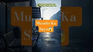 Musafir Ka Saya😱#shortvideo #shortsfeed #shortsviral