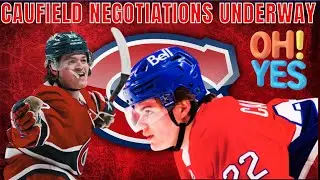 CANADIENS COLE CAUFIELD CONTRACT