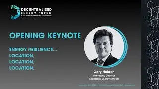 Energy Resilience - Location, Location, Location