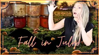 New Bath and Body Works Fall Candles Haul 2023