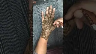 Beautiful Back Hand Mehndi Design ✨ Full Video (Real Hand Practice)