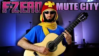 Captain Falcon plays MUTE CITY from F-ZERO on classical guitar
