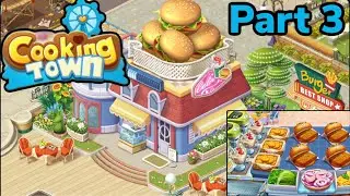 Cooking Town Restaurant Game #3 | Burger Shop, Level 30-55 + Chapters | Xtinaland