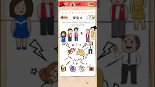Brain Test 2 Crazy High School Level 18 Walkthrough Solution and Answer By AMQ Gaming