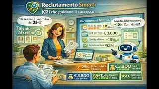 Excel per HR - KPI   metriche di reclutamento   posizioni assunte